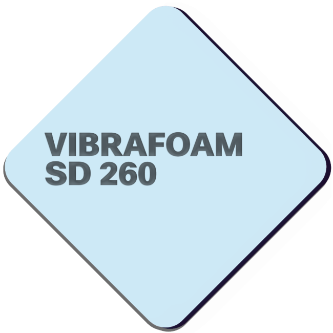 Vibrafoam SD 260 (Бирюзовый) 25 мм