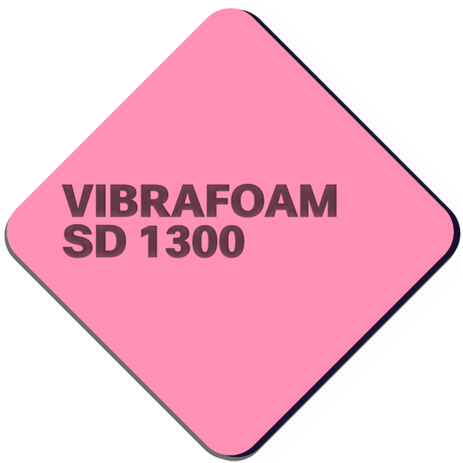 Vibrafoam SD 1300 (Фиолетовый) 12,5 мм
