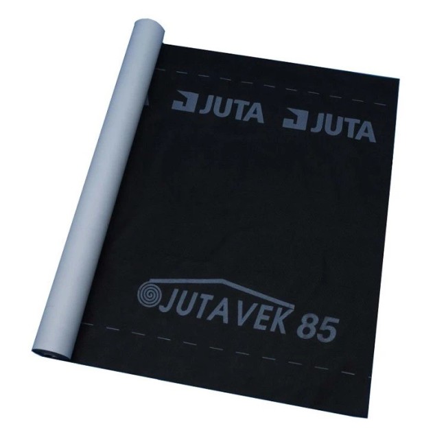 Мембрана ветрозащитная Juta Ютавек 85 супердиффузионная, (черная/серая)