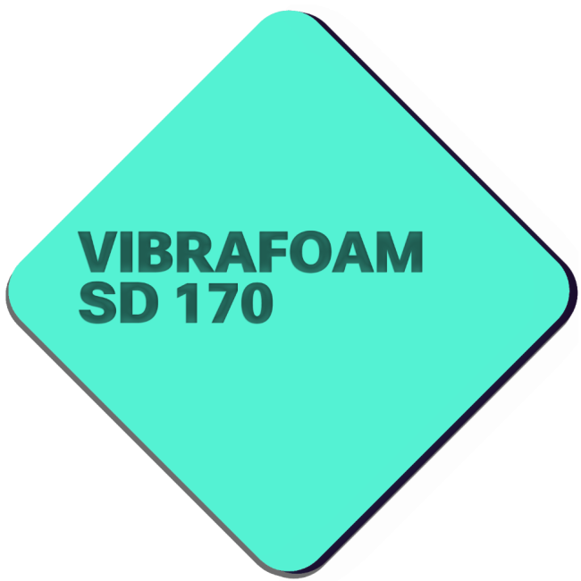 Vibrafoam SD 170 (Тёмно-зелёный) 25 мм