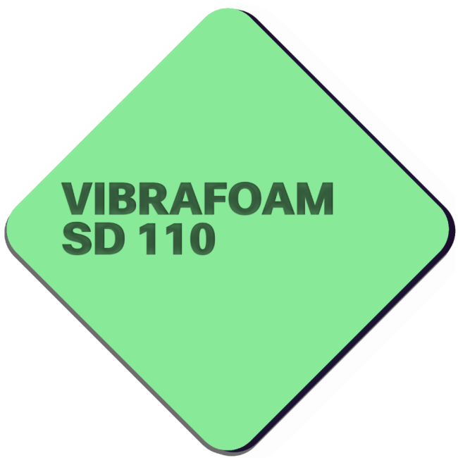 Vibrafoam SD 110 (Зелёный) 25 мм
