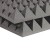 Акустический поролон FLEXAKUSTIK PIR-70, 1000х1000х70мм, серый графит