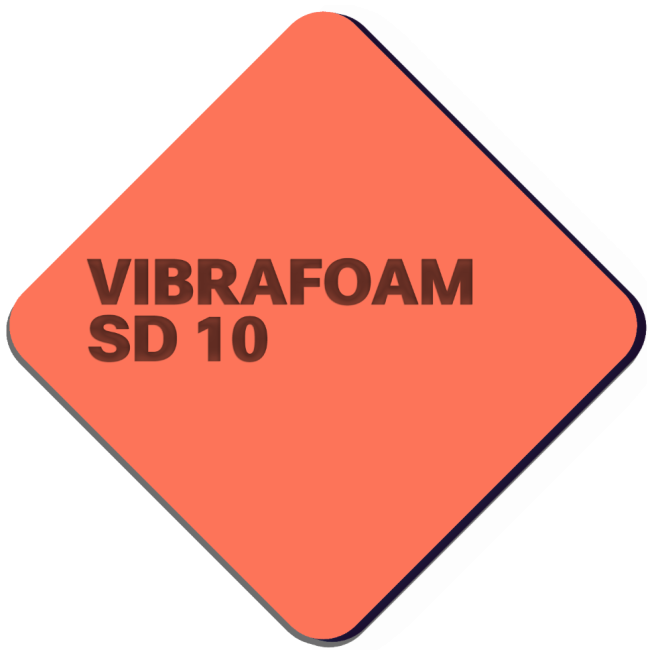 Vibrafoam SD 10 (Красный) 25 мм